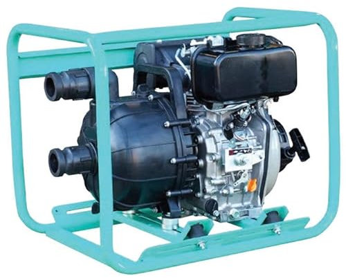 Motopompe thermoplastique diesel débit 750 litres/min WORMS