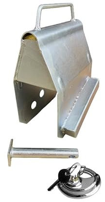 MAXTER Antivol Remorque Universel Coiffant - Compatible Attelé et Non Attelé