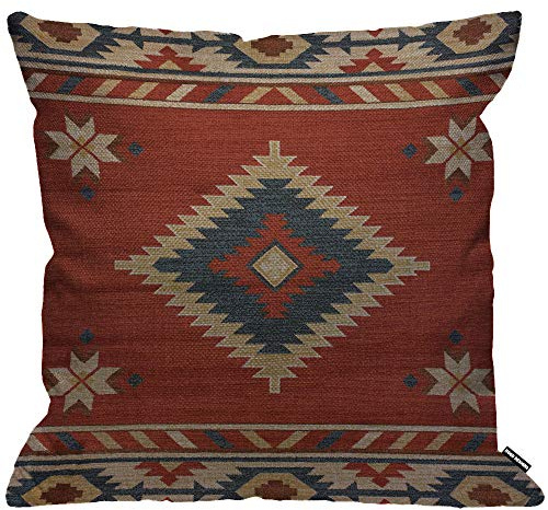 HGOD DESIGNS Cushion Cover Vintage Southwest,Throw Pillow Case Home Decorative for Men/Women Living Room Bedroom Sofa Chair Pillowcase 45X45cm