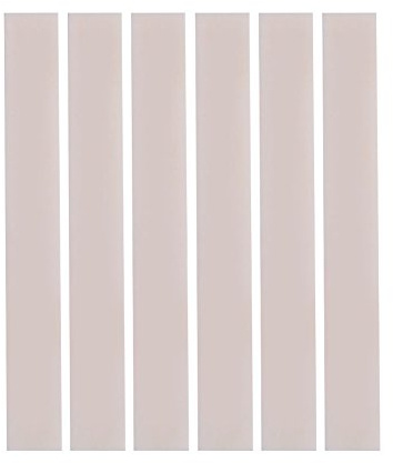 Aramox 6-pack Bensadlar för Gitarr, 80x3x10mm, Stall i Ben, för Akustisk Gitarr, Mandolin, Ukulele