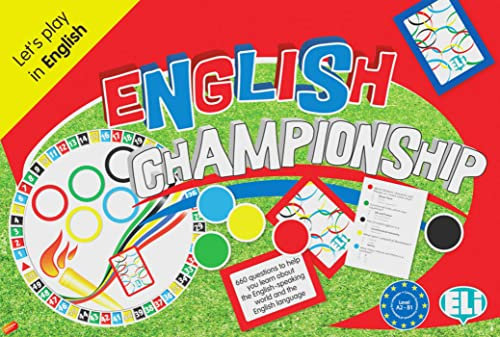 English Championship: Spielbrett mit Zubehör. Spiel mit Spielplan, Zwei Sets à 66 Spielkarten, 60 farbige Spielsteine, EIN Würfel, Spielanleitung
