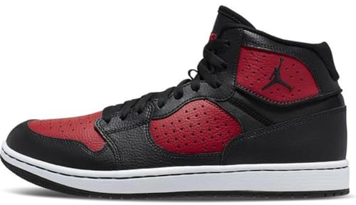 Nike Herren Jordan Access Sneakers, Mehrfarbig (Black/Gym Red-White 006), 45 EU