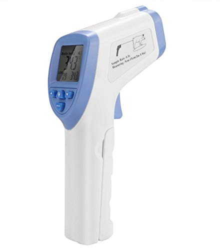 Pet Thermometer, High Precision Veterinary Infrared Thermometer Blue Non-Contact Digital Thermometer for Pig Sheep Horse Dog