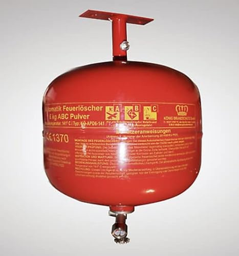 6kg Automatik Feuerlöscher Pulver Löschanlage automatischer Feuerlöscher