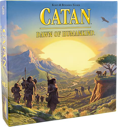 Catan Studios CN3206 Dawn of Humankind: CATAN Brettspiel ab 12 Jahren, 3-4 Spieler, 90+ Minuten Spielzeit, CN3206