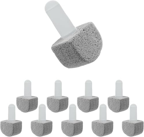 Yingmore 10 Packs Pumice Stone for Toilet Cleaning,Pumice Toilet Bowl Cleaning for Cleaning Toilet,Bathtubs,Kitchen Sink,Grill(Refill)