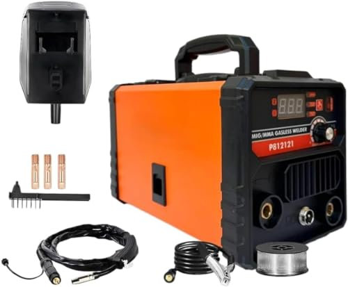 Saldatrice inverter 350A multifunzione MIG-MMA Filo continuo NO GAS + elettrodo