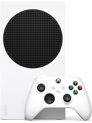 Xbox Series S 1TB SSD Console Robot White - Includes Wireless Controller - Up to 120 frames per second - 10GB RAM (Renewed)