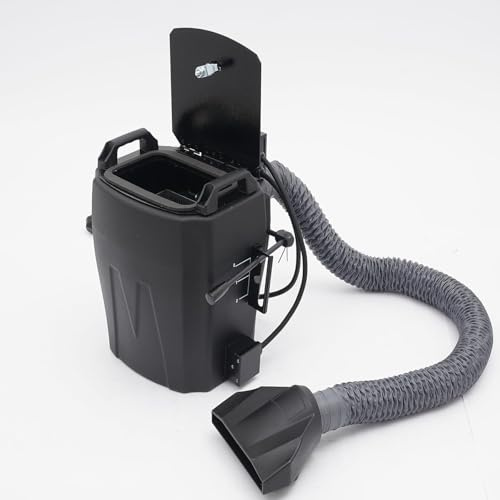 OUKANING Dimma maskin 3 500 W 5 kg torris kapacitet dimeffekt maskin 8 min utgivningstid golvdimmaskin bärbar torrismaskin för hem, fest, bröllop