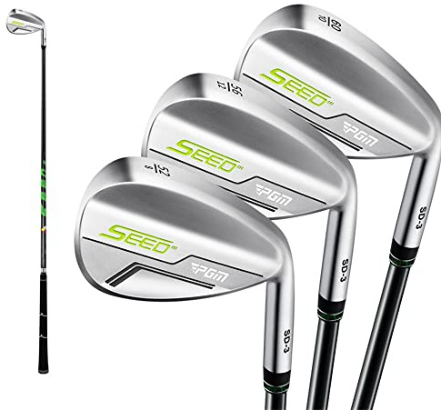 52/56/60 Degree Kids Golf Sand Wedge - Ideal for Junior Boys & Girls Golfers 130-175cm Height, Perfect for Learning & Improving Skills on The Course