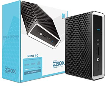 Zotac ZBOX CI622 Nano Barebone PC ZBOX-CI622NANO-BE Schwarz 1.8L Sized PC
