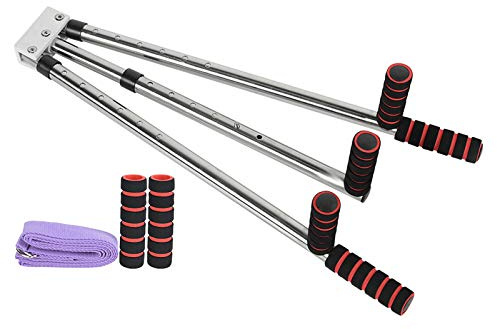 Asixxsix Leg Stretcher, 3 Bar Leg Split Stretching Machine Flexibility Stretch Split Trainer Flexibility Stretching Equipment for Yoga Dance Gymnastics Training Equipment