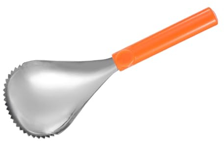 Haushalts Obstentkerner aus Edelstahl manueller Kürbiskern Entferner Obstlöffel Kürbis Fruchtfleisch Trenner Melonenschneider Multifunktions Küchengerät