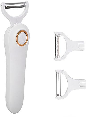 Éplucheur de Pommes de Terre électrique, éplucheur électrique éplucheur de Pommes de Terre éplucheur de Légumes et de Fruits électrique Portatif, éplucheur de Pommes de Terre