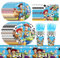 Story Party Tableware, Story Birthday Tableware Set, Cartoon Toys Birthday Supplies Includes Plates Cups Napkins Tablecloth, 61PCS
