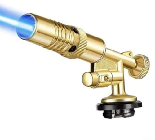 FACULX High-Performance Butane Gas Blow Torch Kitchen Tool with Copper Construction for BBQ Brazing Welding Cooking Metal Work Baking Outdoor