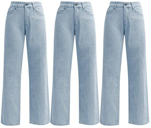 Korta byxor, damjeans, mammajeans, dam, hög midja, säckig, kort, utsvängd, Y2k, tunn, destroyed korridor, kostymbyxor, lämpliga för fritid och hemma, Roséguld, 3XL