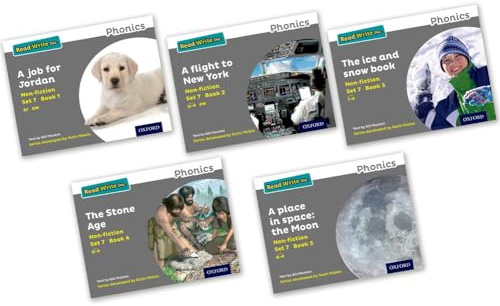 Read Write Inc. Phonics: Grey Set 7 Non-fiction Mixed Pack of 5