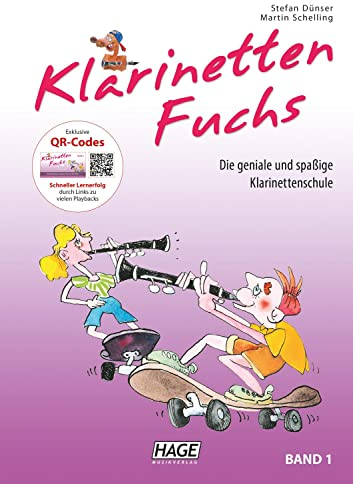 Klarinetten Fuchs Band 1: Die geniale und spaßige Klarinettenschule