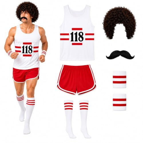 FAIRY TRENDZ LTD Costume de marathon pour femme et homme 118 tailles S-XL (S)