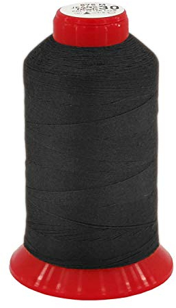 Jeansgarn J80 Nähgarn Stärke Nr. 80, 1700 Meter 9999 - Schwarz