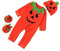 Veemoon Satz Säuglingskleidung halloween outfit halloween costume clothes skabiosen babytragen photo Halloween-Babykostüm Halloween-Säuglingsoverall -Party-Overall Baumwolle