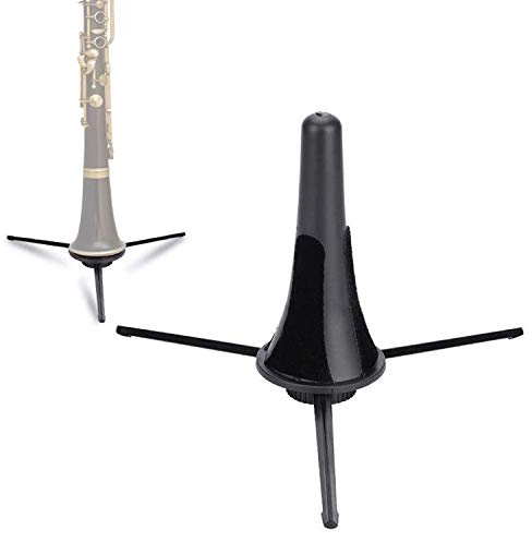 Fafeicy Supporto Pieghevole per Clarinetto e Oboe, in ABS, a Treppiede
