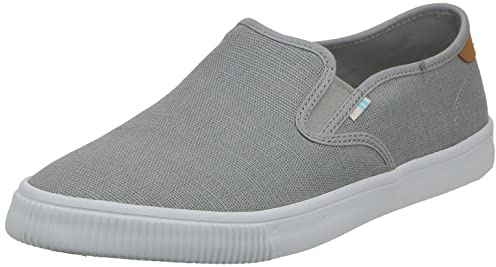TOMS Men's Baja Sneaker, Grey, 8.5 UK