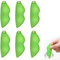 6 Stück Beans Bottle Cleaning Sponge, Magic Sponge Kleiner, Flaschenreiniger Wiederverwendbarer,Magic Cleaning Beans Erbsenform,Geeignet für die Reinigung von Wasserflaschen,Weinflaschen