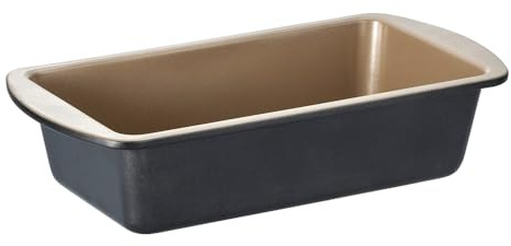 Stanley Rogers Ceramabake Healthy Non-Stick Ceramic Medium Loaf Pan, Baking Tin, Bake Without PFAS, PTFE, PFOS, PFOA, Cadmium & Lead, 23.5x13x6cm