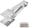 Tea Bag Squeezer, Stainless Steel Tea Bag Holder, Effective Tea Tool for Easy Extraction, Tea Bag Strainer Clip, Tea Bag Tongs for Gripping Ice Cubes Tea Bags (15cm)