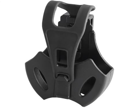 Generisch Custodia manette per cintura – Borsa per uncinetto, fondina per manette | Movie oggetti di scena a rilascio rapido supporto per polsini con clip posteriore