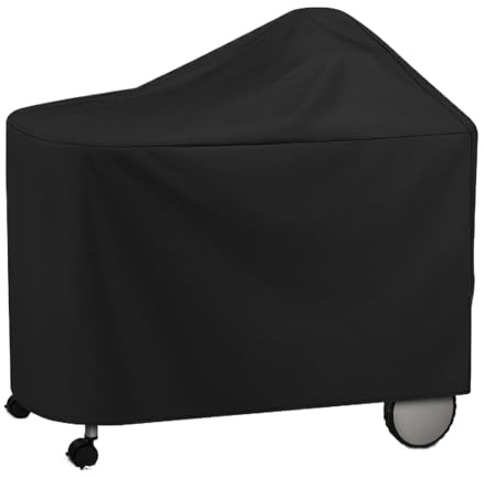 Funda para Barbacoa - Cubierta para Parrilla Al Aire Libre - con Correas Ajustables Protección UV Impermeable Todo Clima para Jardín Terraza Cocina Exterior Parrilla Barbacoa