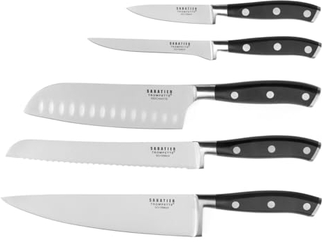 SABATIER TROMPETTE Vulcano - Set 5 couteaux de cuisine