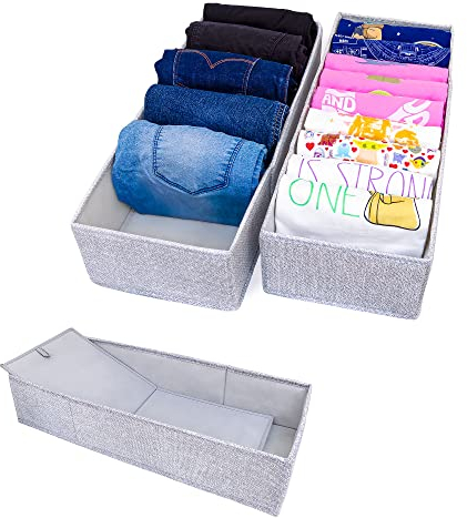 SIMPLE JOY® PAX50 FileFolding Box für IKEA Pax Kleiderschrank; DAS ORIGINAL; passgenau; Stabiler Boden; Schubladen Ordnungssystem, 2er Set