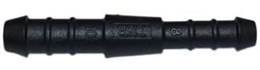 1, 2, 3, 5 oder 10 Schlauchverbinder 10 mm auf 8 mm gerade reduziert PA GF30 schwarz (3)