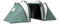 Outsunny 4-5 Man Camping Tent with 2 Bedrooms, Living Area and Awning, 3000mm Waterproof Large Family Tent, Portable with Bag, for Fishing Hiking Festival, Dark Green