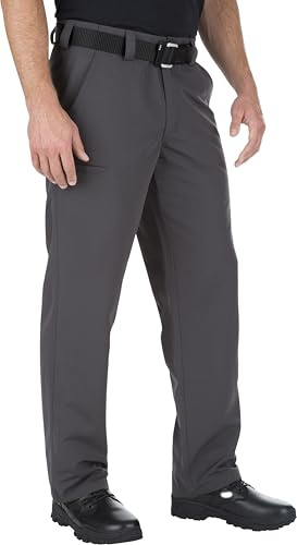 5.11 Tactical Men's Fast-Tac Urban Pants, Regular Fit, Professional Ripstop Work Pant, Lightweight & Water Resistant, Style 74461ABR, Charcoal, 36W x 34L