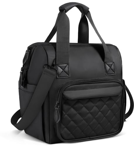 ISEYOU Bolsa Termica Porta Alimentos 20L, Lancheira Termica Gran Capacidad con Boca Ancha, Bolsa Comida Trabajo, Diseño Antifugas e Impermeable, Multibolsillos Ideal para Oficina, Picnic, Camping