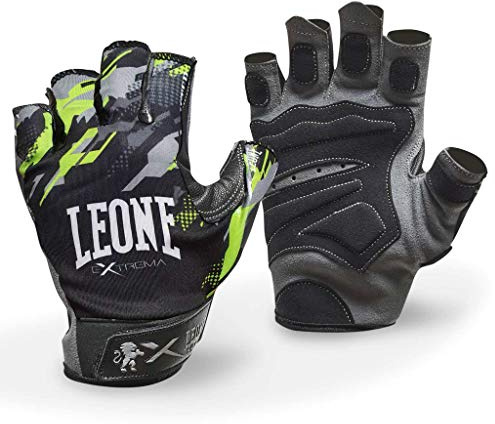 LEONE 1947 Guanti Lifter, Unisex Adulto, Nero, L/XL, GK200