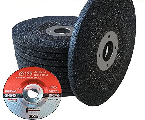 5 Stück Schruppschleifscheiben Schruppscheiben 125 x 6,0mm Schleifscheiben WZG