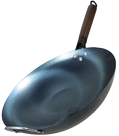 GANAZONO Wok Fischtöpfe Shabu-hot Pots Eiserne Bratpfanne Japanischer Heißer Topf Bratpfannen Rühren Suppentopf Kochen Japanische Suppentöpfe Alltägliche Pfanne Shabu Shabu Altmodisch