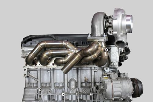 FMIC.Pro - Colector de escape para BMW M50 M52 M54 tubo de acero inoxidable Turbo de escape superior