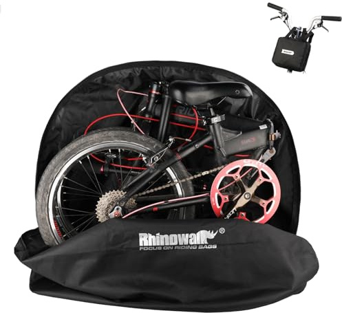 BAIGIO Sac de Transport Pliable pour Vélos Pliants de 20 Pouces, Sac Pliable pour Vélo, Valise de Voyage Étanche pour Vélo, Sac de Transport Extérieur pour Vélo
