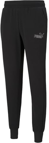 PUMA ESS Small Logo Sweatpants TR cl, Pantalon tricoté Homme, PUMA Black,