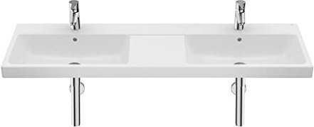 Roca A3270MU000 Lavabo The GAP en porcelaine double murale 140x46