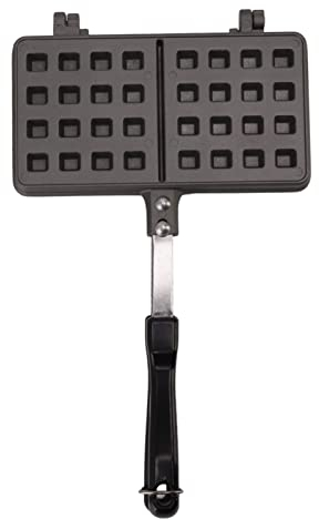 Topyond Macchina per Waffle, Macchina per Cono per Waffle Antiaderente, Stampo per Waffle, Teglia per Pancake Stampo per Waffle in Ferro Lega di Alluminio per Cucina in Cucina