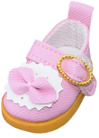 MagiDeal Puppenschuhe aus Plüsch, Anziehsachen, Foto-Requisiten, DIY-Accessoires, Mode für kleine Mädchen, dekorative Puppenschuhe für Mädchen, Puppen selbst, ROSA