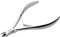 Rui Smiths Professional Carbon Steel Cuticle Nippers for Home Users, French Handle, Double Spring, 6mm Jaw (Full Jaw)