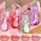 4 pcs Lip Gloss Oil Set, Huile Pour Les Lèvres Set De Lip Gloss Gelée De Lèvres Hydratante Pour Les Enfants Et Les Adolescents, Cadeau D'anniversaire Non Toxique